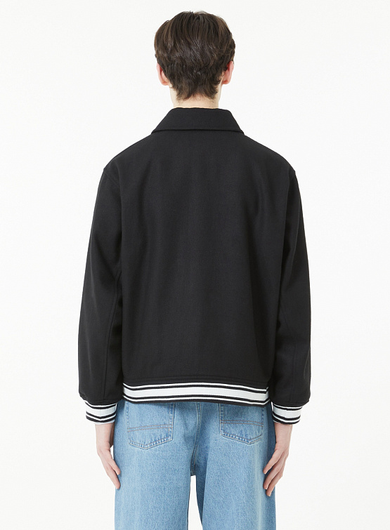 Бомбер LMC Classic Wool Varsity Jacket Black