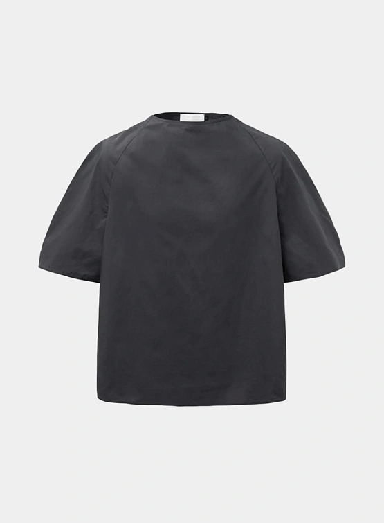 Топ AMOMENTO Raglan Cowl Neck Charcoal