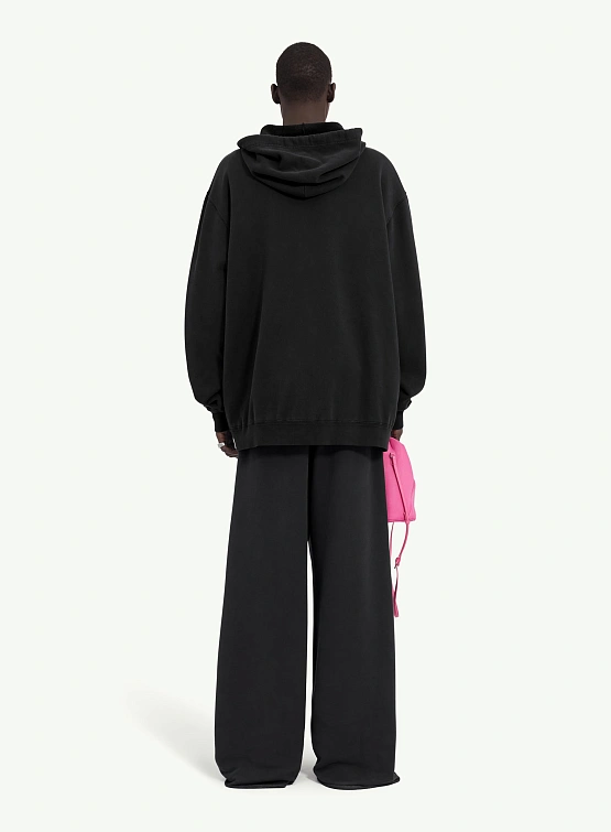 Зип-худи MM6 Maison Margiela Zip Up Logo Black