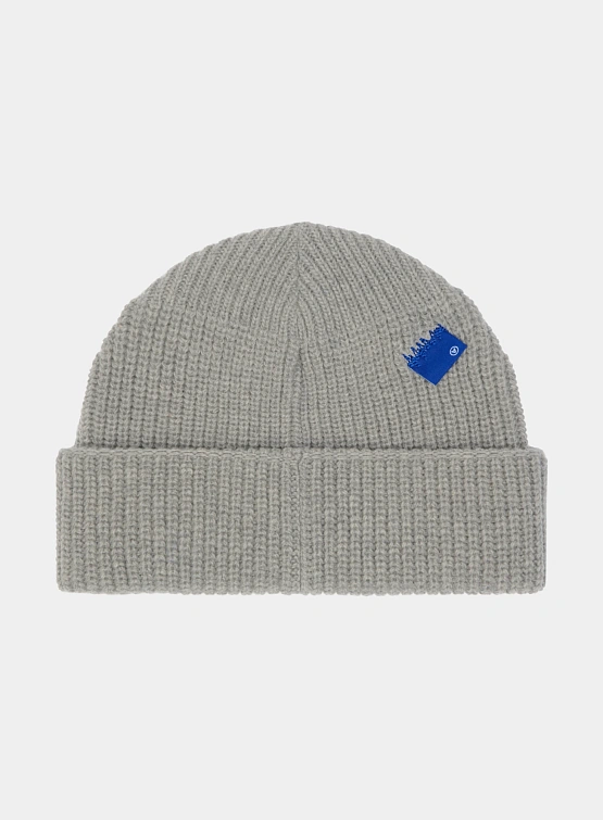 Шапка ADERERROR Sig BL Tag Beanie 01 Grey
