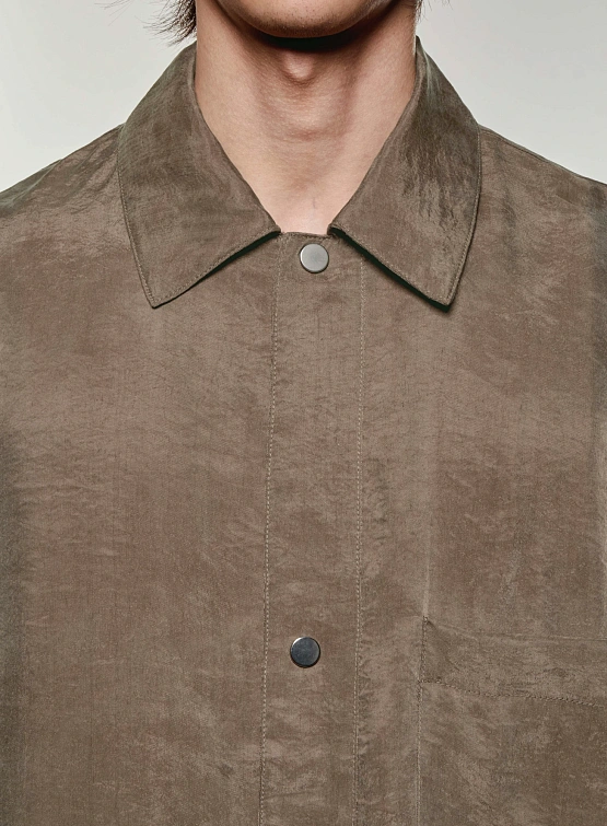 Овершот MKI MIYUKI ZOKU Sandwash Cupro Trucker Brown