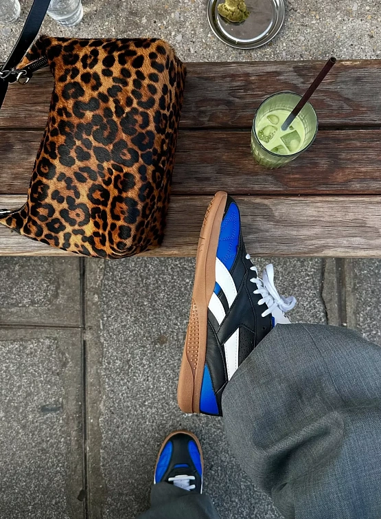 Кеды Reebok Hammer Street Black/Optimum Blue/Gum