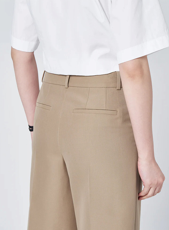 Женские шорты JUUN.J Cotton Belted Shorts Beige