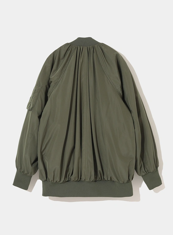 Женский бомбер UNDERCOVER Taffeta Drape MA-1 Khaki