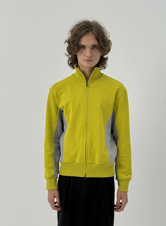 Толстовка Siniy Vsadnik Banana Olympic Jacket Yellow/Melange