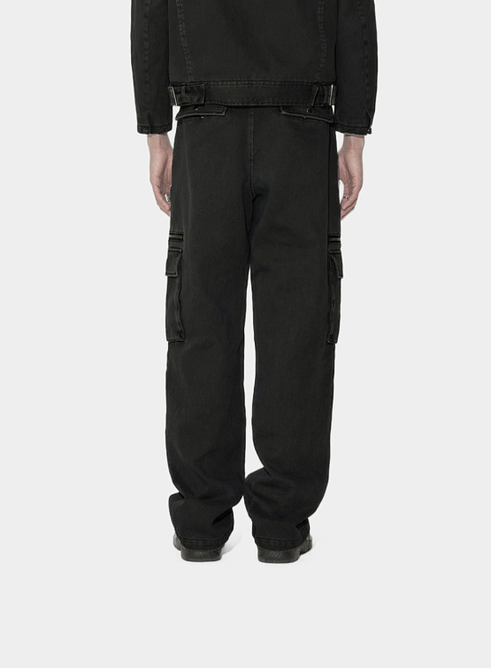 Брюки Han Kjøbenhavn Cargo Trousers Black