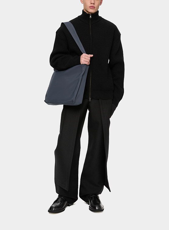 Сумка AMOMENTO Square Big Cross Bag Dark Navy