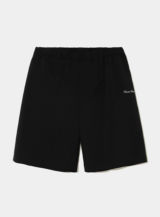 Шорты UNDERCOVER Easy Shorts Front Logo Black