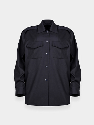 Женская рубашка System Military Shirt-Jacket Dark Navy