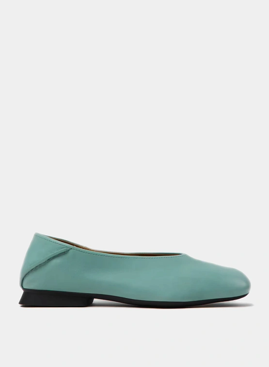 Женские балетки Camper Casi Myra Leather Pumps Green