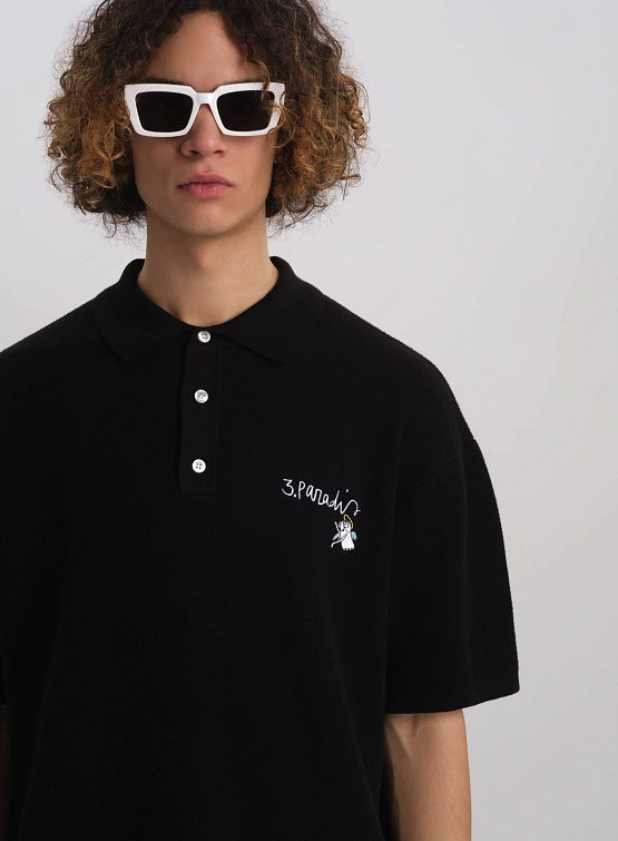 Поло 3.PARADIS SS Polo Black
