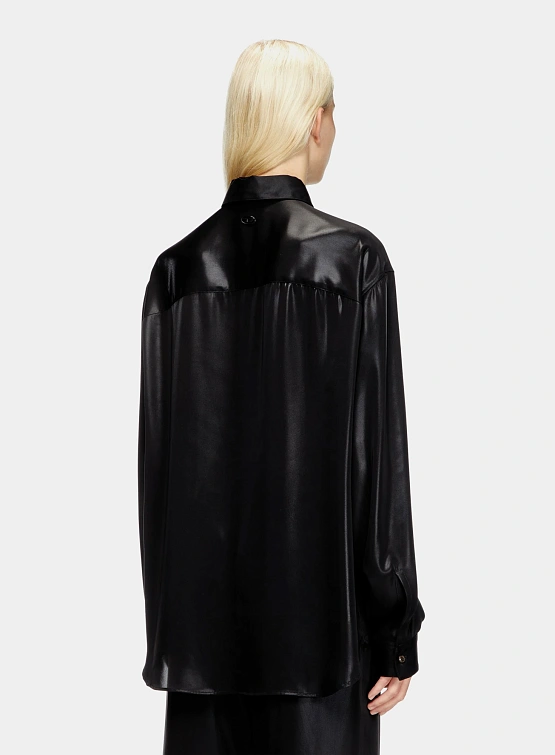 Женская рубашка Diesel S-Simply-C-Wn-Q1 Camicia Black