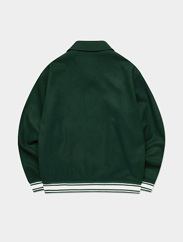 Бомбер LMC Classic Wool Varsity Jacket Dark Green