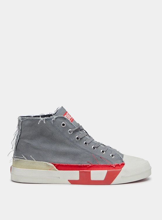Кеды Diesel S-D-Verse Mid Grey/Red