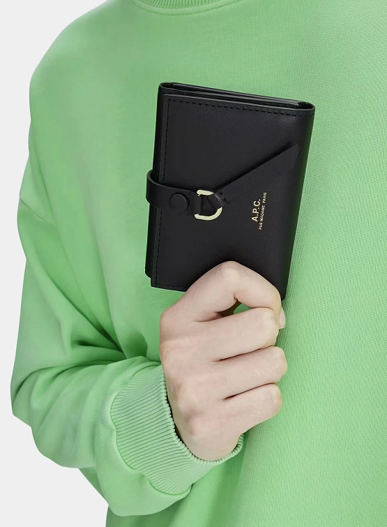 Кошелек A.P.C. Noa Trifold Noir