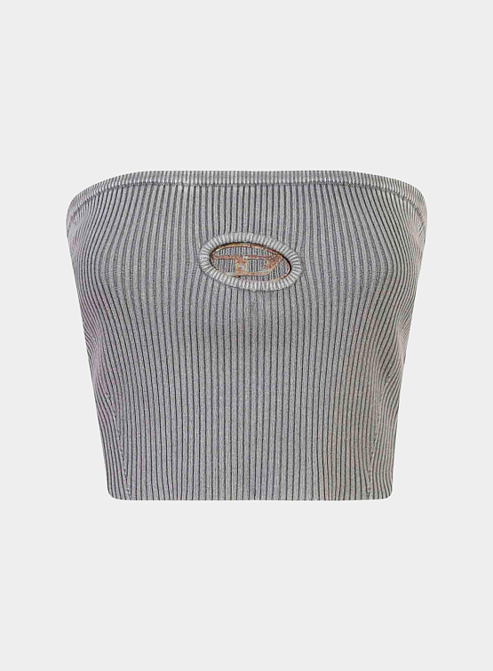 Женский Топ Diesel M-Clarksviller-R Maglia Grey