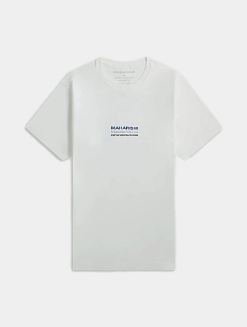 Футболка MAHARISHI 1453 Less Dangerous White