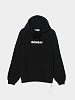 Худи BONSAI Drawstring Logo Hoodie Black