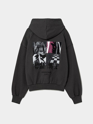 Женское худи JUUN.J COMPLIQUE Graphic Hooded Gray