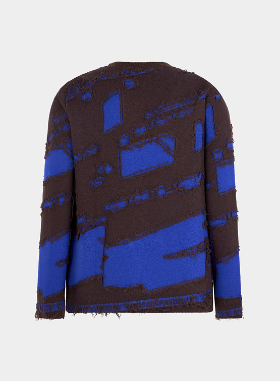 Свитер A-COLD-WALL* Frontage Knit Crewneck Blue