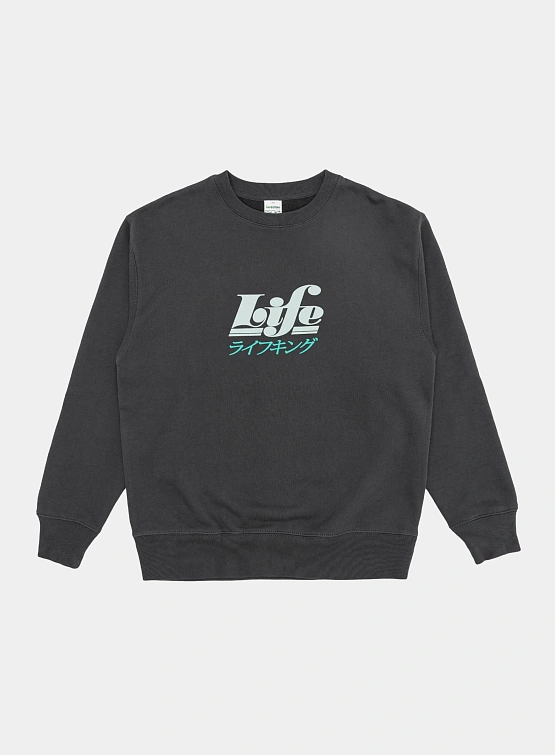 Свитшот Garbstore Life Sweatshirt Charcoal