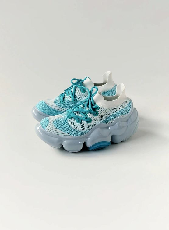 Кроссовки GROUNDS Moopie El White Light Blue