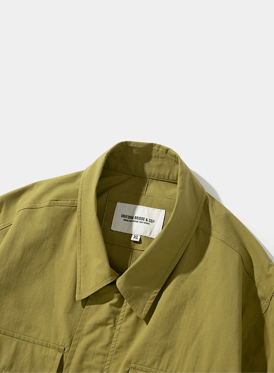 Овершот Uniform Bridge 4pocket Coach Jacket Mustard Green