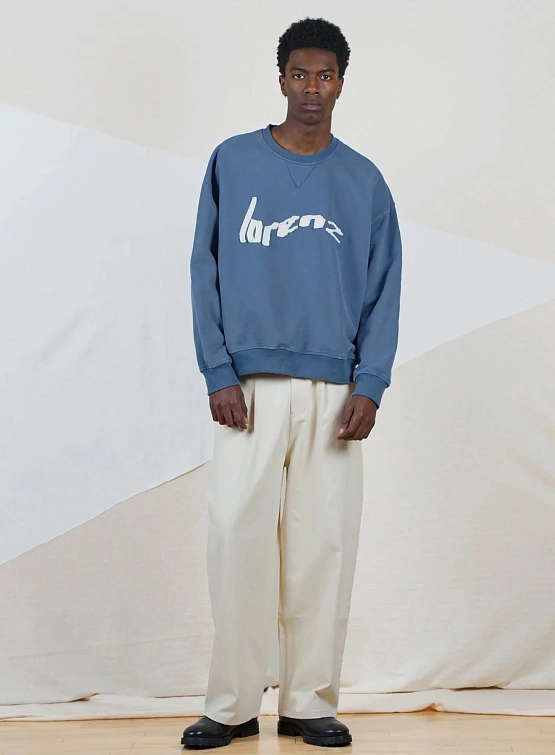 Свитшот lorenz Onda Sweatshirt Washed Blue