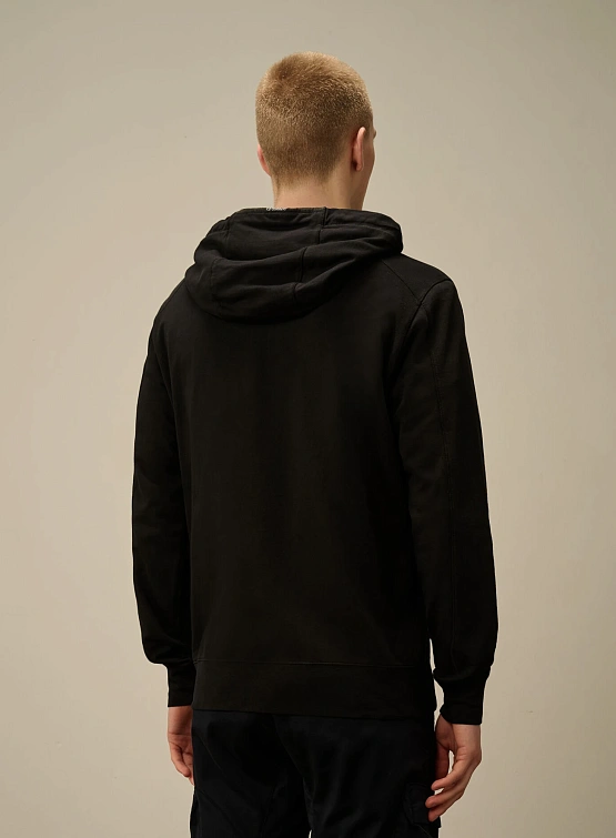 Зип-худи C.P. Company Light Fleece Full Zip Black
