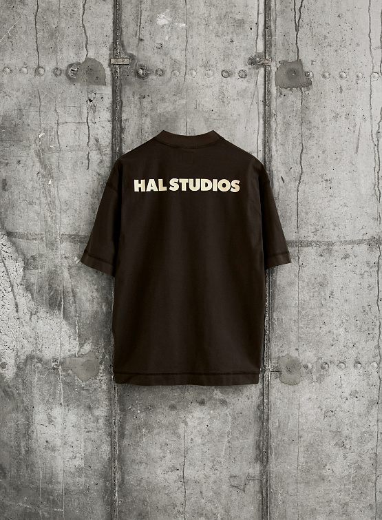 Футболка HAL STUDIOS Inside Out Uniform T-shirt Coffee