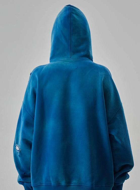 Худи Siniy Vsadnik Patched Sapphire Hoodie Royal Navy