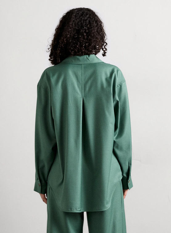 Женская рубашка HOLZWEILER Dais Shirt Green