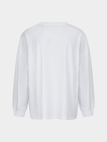 Лонгслив Martine Rose Oversized L/s T-Shirt White