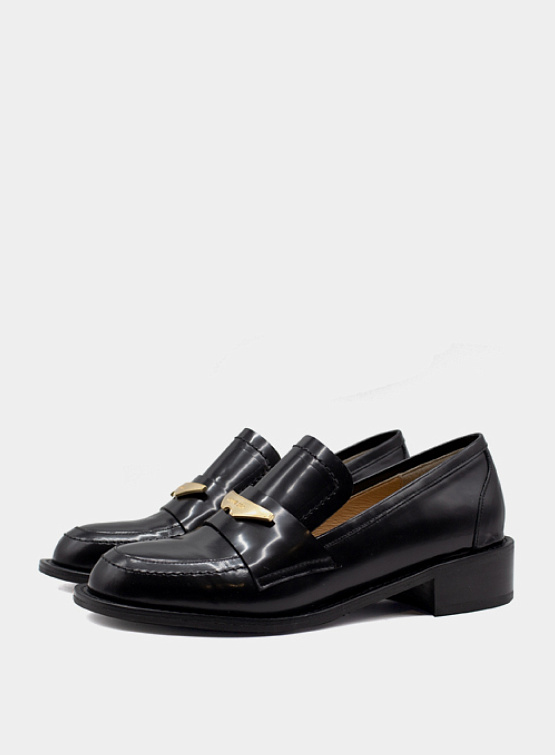 Женские ботинки COMME SE-A Classic Loafers Black