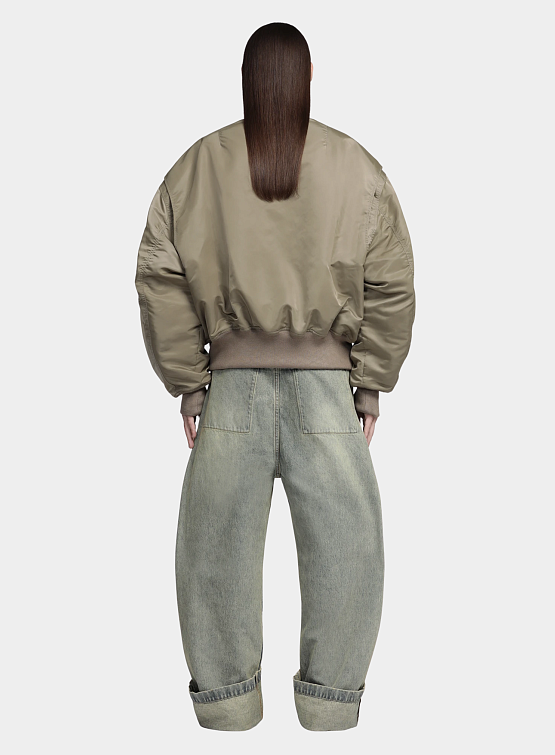 Бомбер entire studios Broad Bomber Smoked Cream