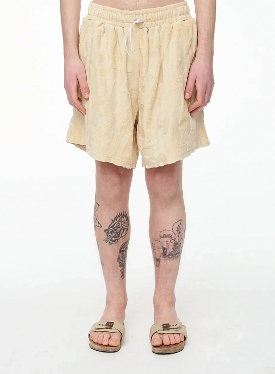 Шорты BONSAI Terry Short Basketball Fit Almond Oil