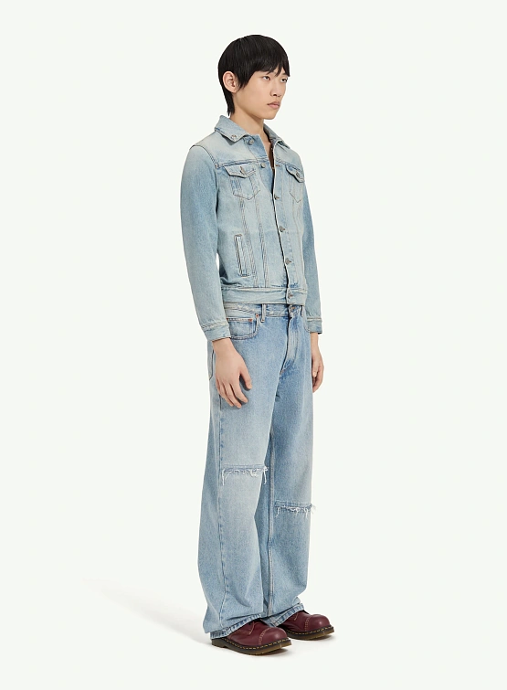 Джинсы MM6 Maison Margiela Five Pocket Blue