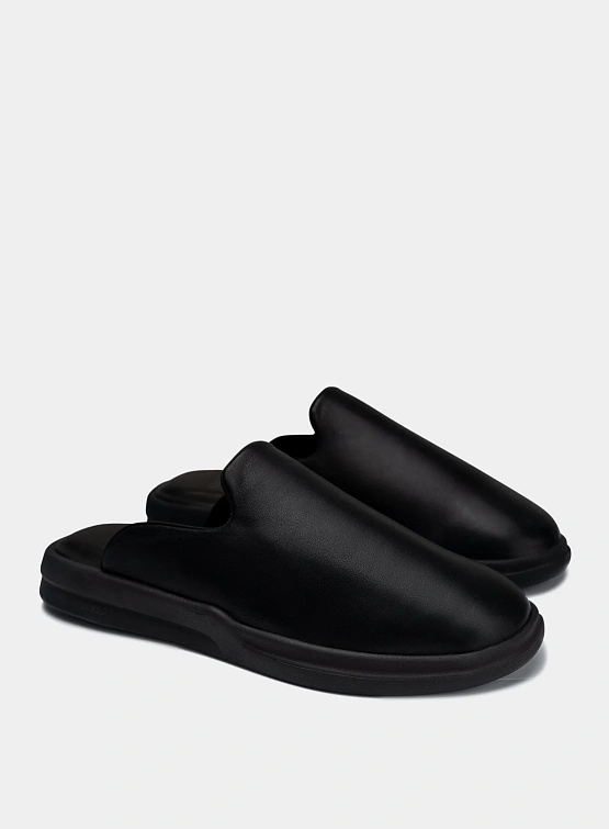 Сабо LUSSO CLOUD Pelli Smooth Leather - Jet Black / Matte