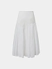Женские брюки AMOMENTO Shirring Culotte White