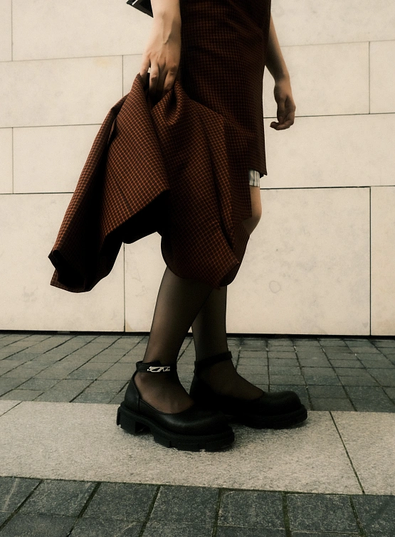 Женские туфли Both Gao Mary Jane Black