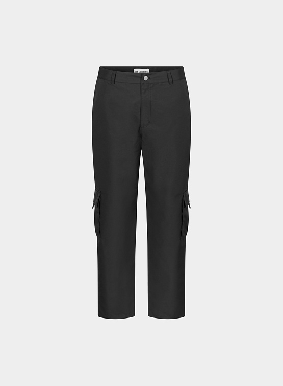 Брюки Han Kjøbenhavn Nylon Track Trousers Black