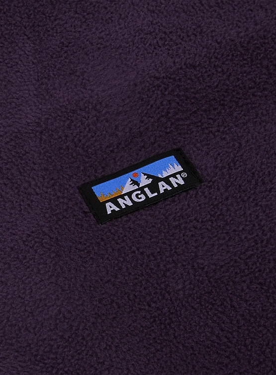 Двусторонняя флисовая куртка ANGLAN Reversible Hiker Purple/Black