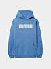Худи Butter Goods Rounded Logo Pullover Cornflower