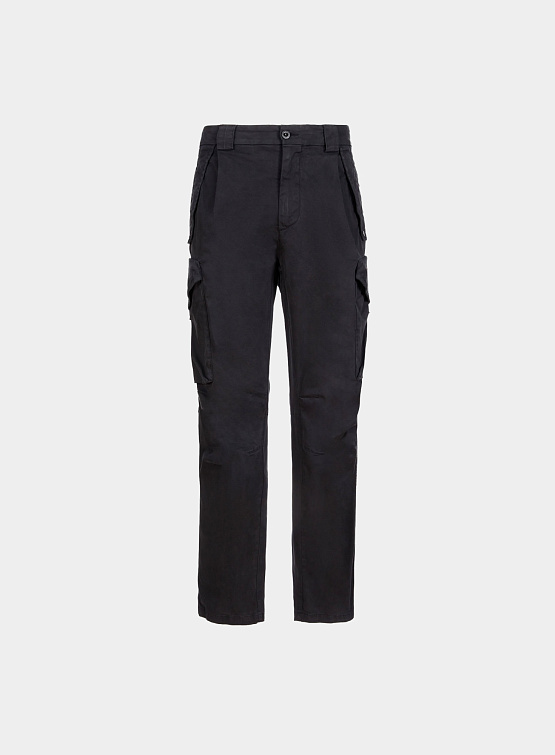 Брюки C.P. Company Stretch Sateen Loose Black