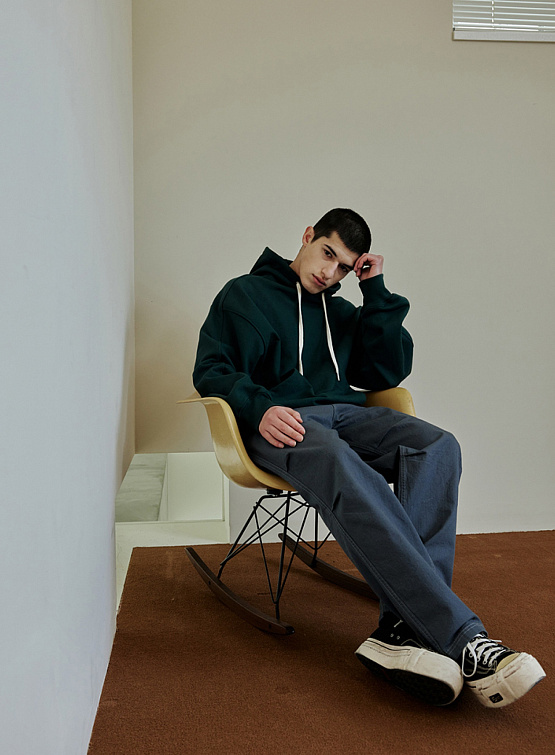 Худи FrizmWORKS Og Heavyweight Pullover Dark Green