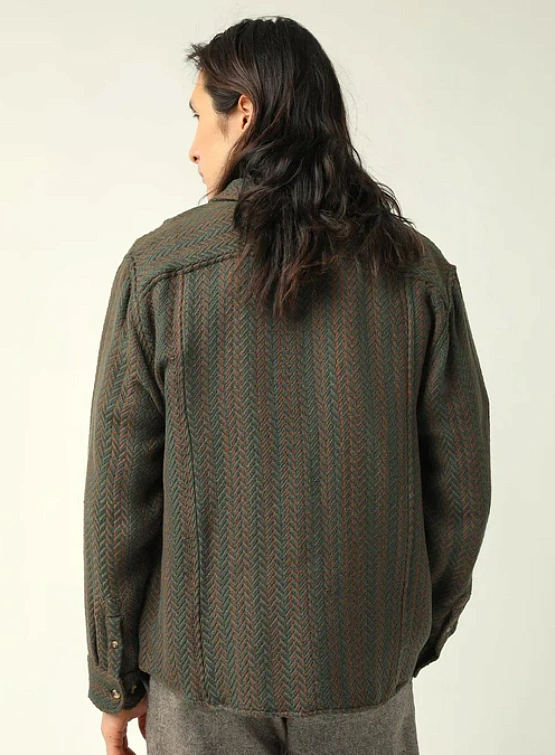 Рубашка Corridor Sawtooth LS Green