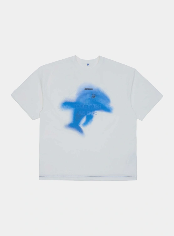 Футболка ADERERROR TAO T-Shirt Product. 2 Off White