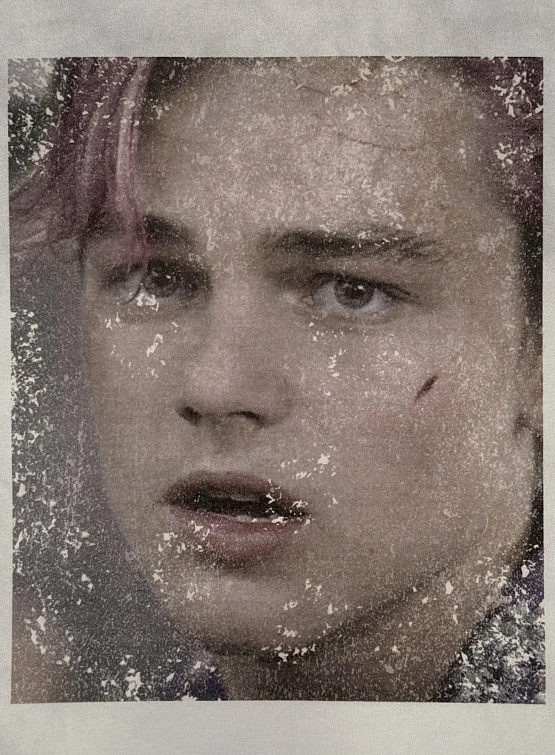 Футболка ARNODEFRANCE Dirty Vintage 'Leo' White