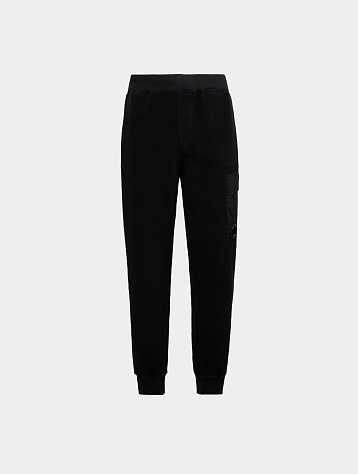 Брюки C.P. Company Reverse Diag. Fleece Black