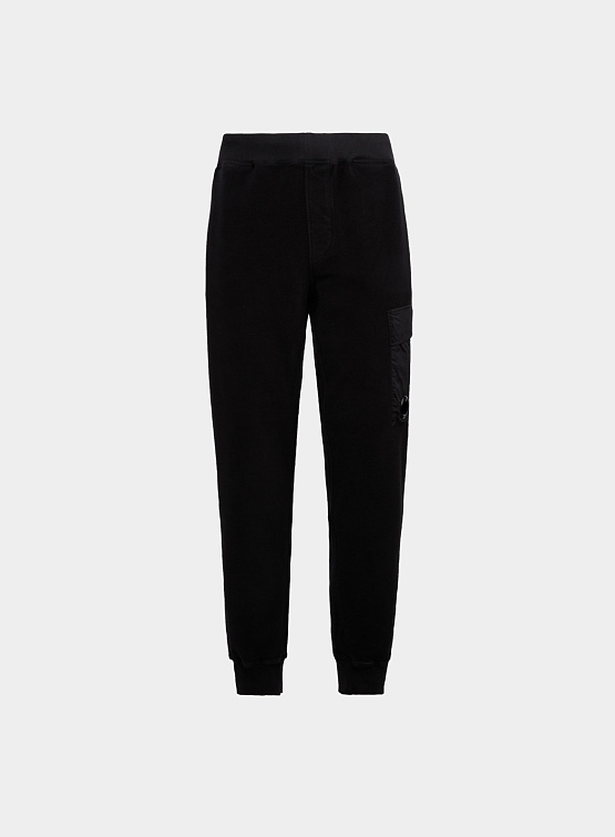 Брюки C.P. Company Reverse Diag. Fleece Black